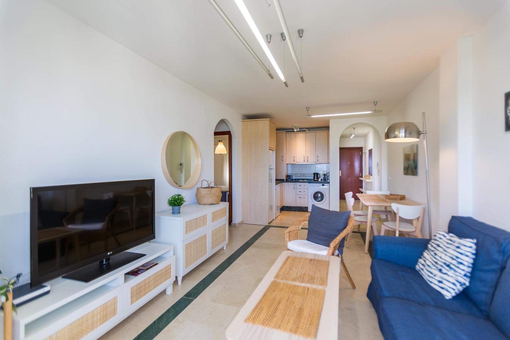 Bonito Apartamento en Primera Línea de Playa Estepona Exterior foto